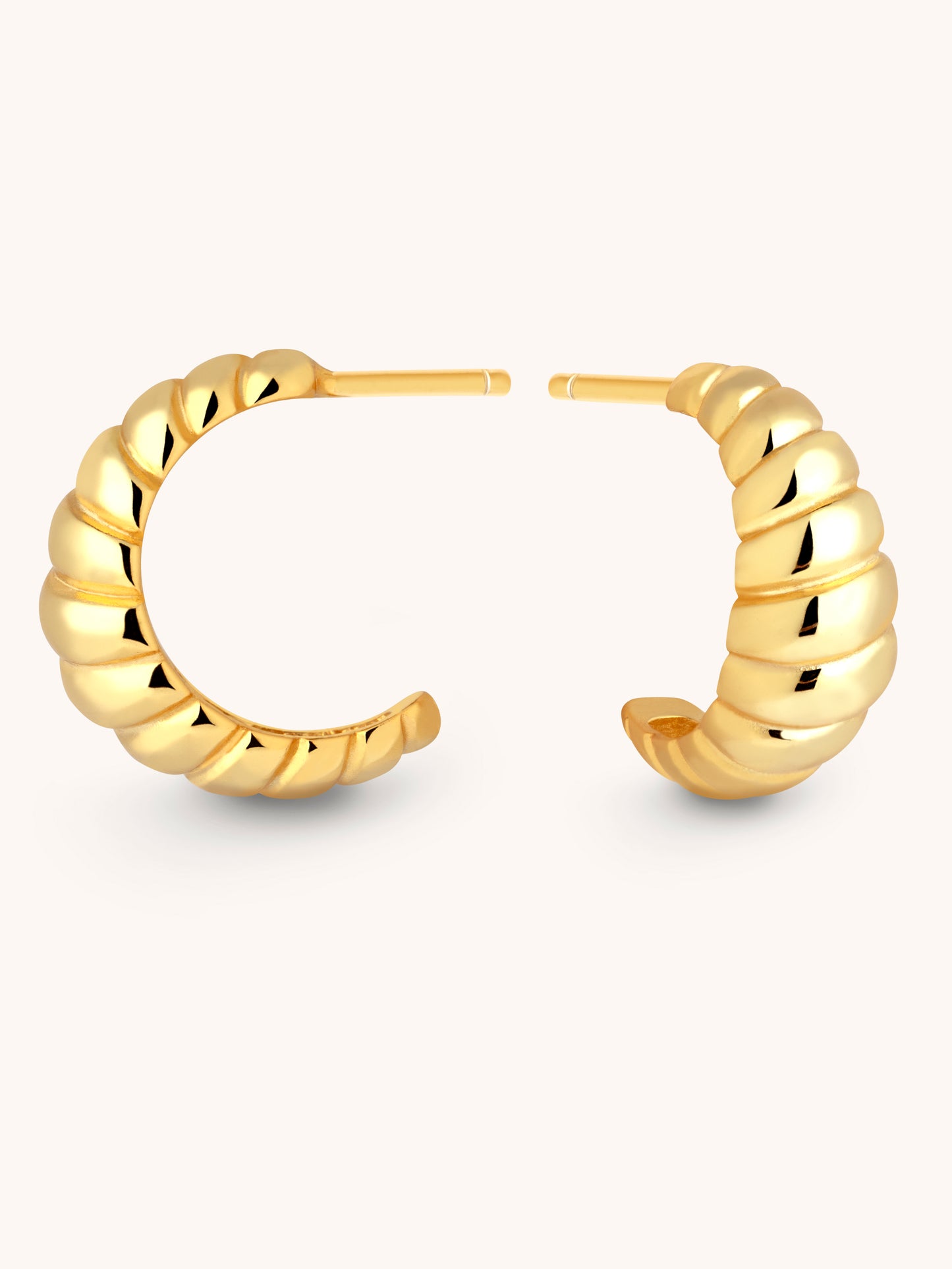 croissant earrings