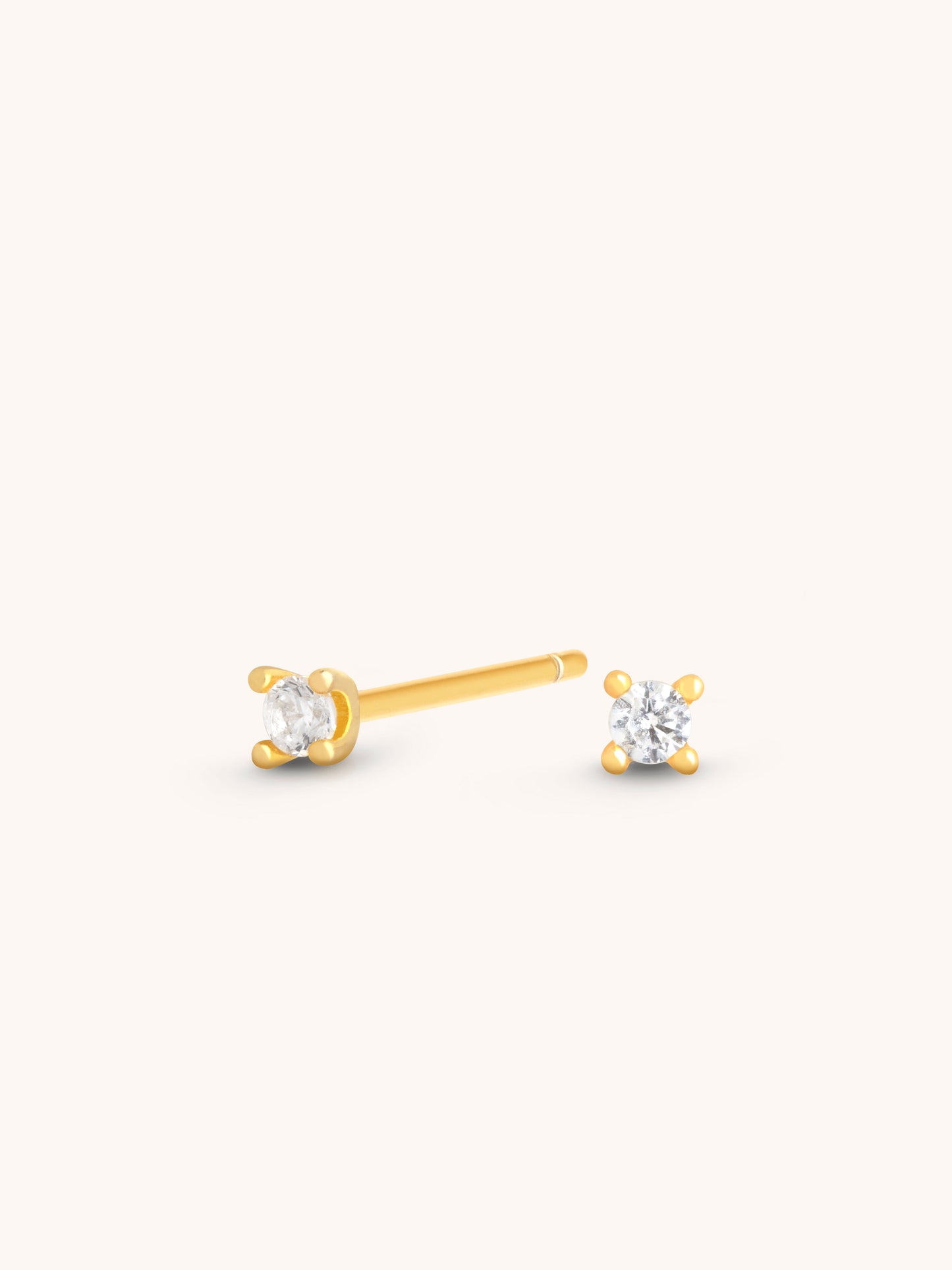 Nova Gold Stud Earrings