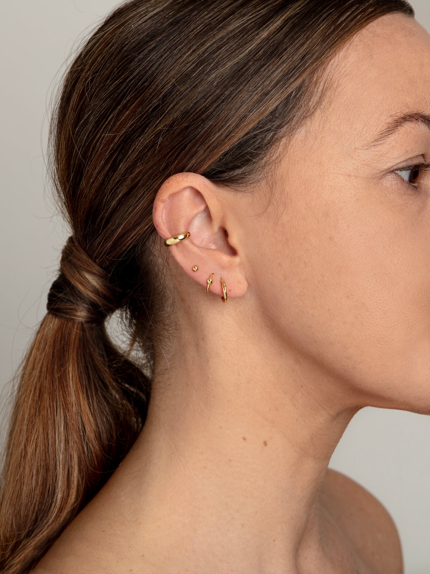 gold classic ear cuff