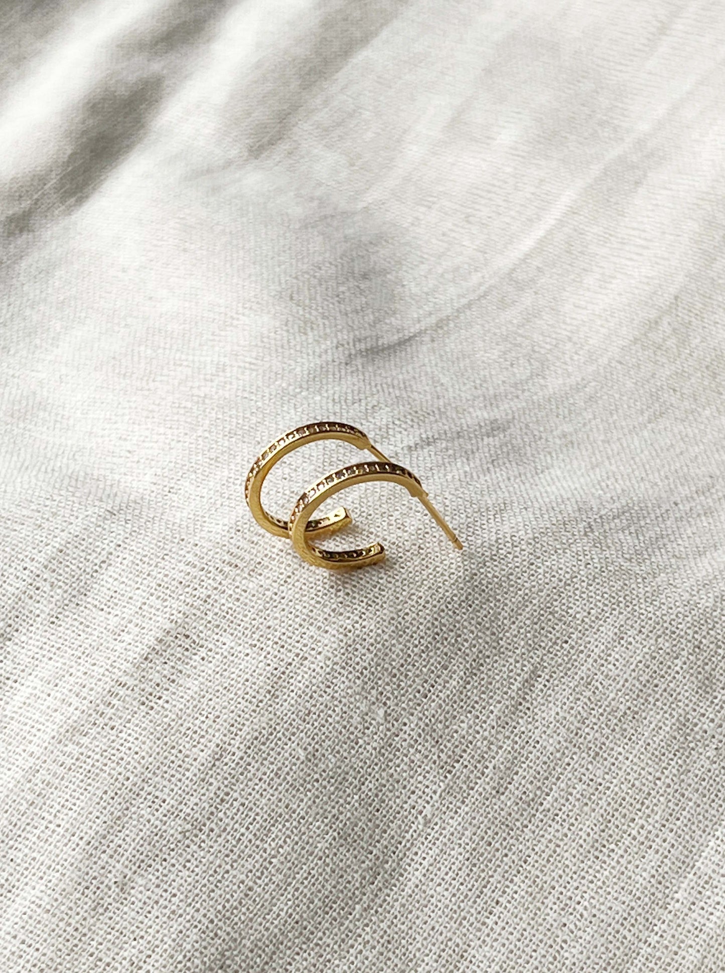 Agda Gold Earrings