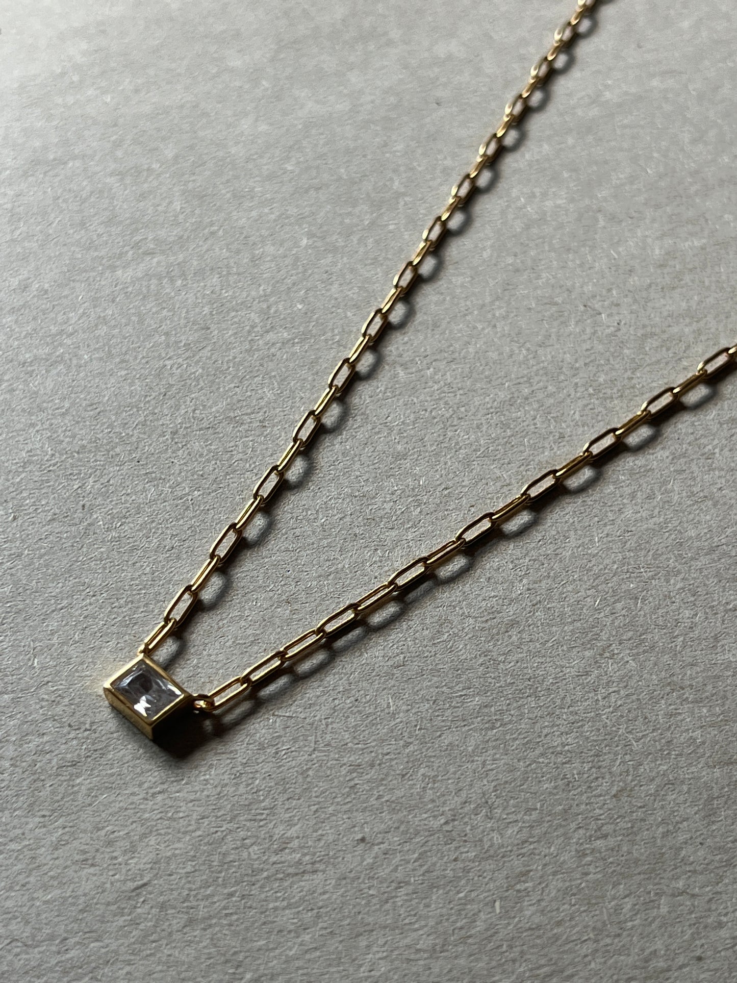 Antique Gold Chain Necklace