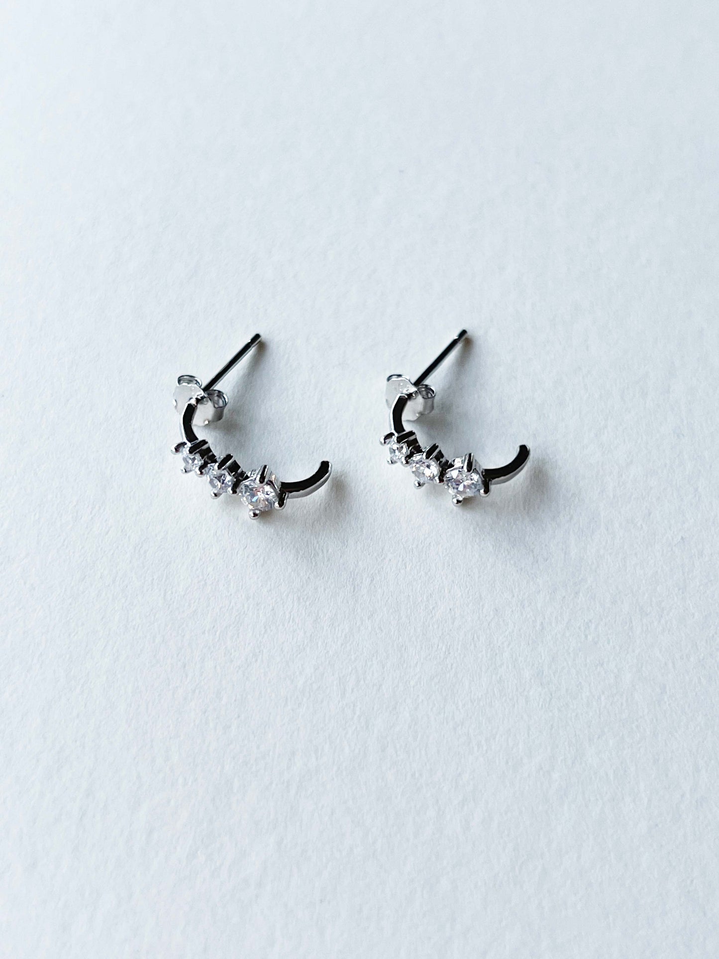 Stelo Silver Earrings