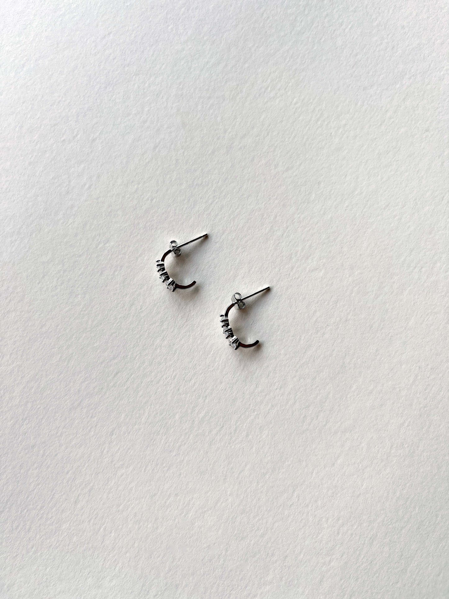 Stelo Silver Earrings